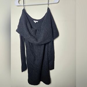 Women's Candies Soft Off The Shoulder Sweater, Size Medium